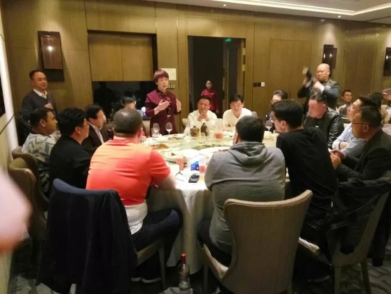 空氣源熱泵展晚宴活動(dòng)現(xiàn)場